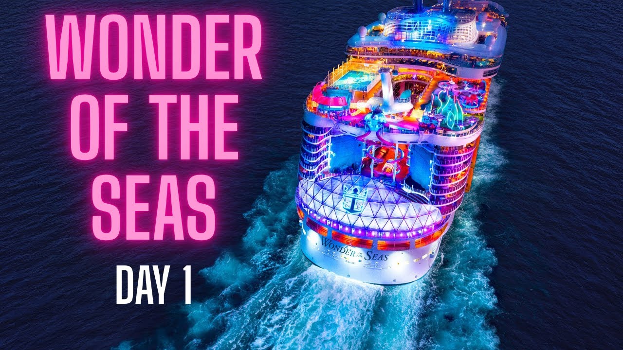 Boarding Wonder of the Seas, Giovanni's Lunch, and inTENse!