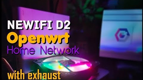 Newifi D2 Running Openwrt Firmware Preview