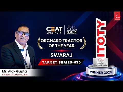 ITOTY 2026 Exclusive | Swaraj Target Series Orchard Tractor Launch