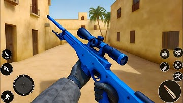 Commando Mission Game - Counter Strike Shooter Fps Shooting - Android GamePlay #3