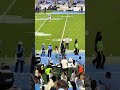 Jordon Hudson spotted roaming the sidelines before UNC's blowout loss 👀 #shorts #jordonhudson