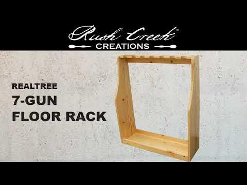 Rush Creek Creations No Limit Fishing Rod and Tackle Storage Garage Modular Wall Unit