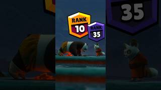 Brawl Stars Panda Rank UP 35 #shorts