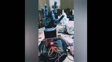 Gesture controlled Robotic Hand