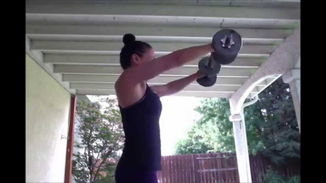 UUB Day #5- 25 Forward Shoulder Raises and Side Shoulder Raises - YouTube