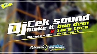 Download lagu Dj Cek Sound Make It Bun Dem Bass Nguk - Nj Project - Bosmuda Remixer Club mp3