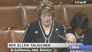 Tauscher Calls On Tarp Funds Be Used For Homeowners