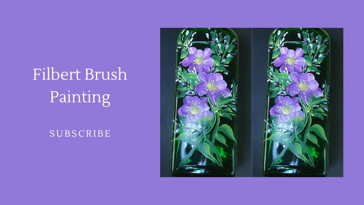 FILBERT BRUSH PAINTING | Painting Flowers with Filbert Brush | 417 Hertz | Aressa1 | 2026