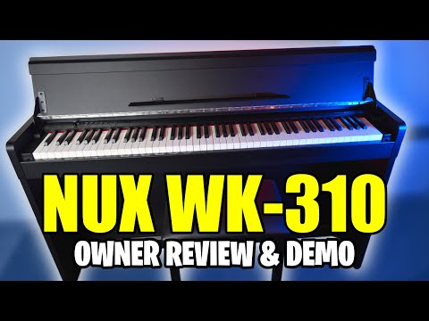 Цифрове піаніно NUX WK-310-W, видео 1