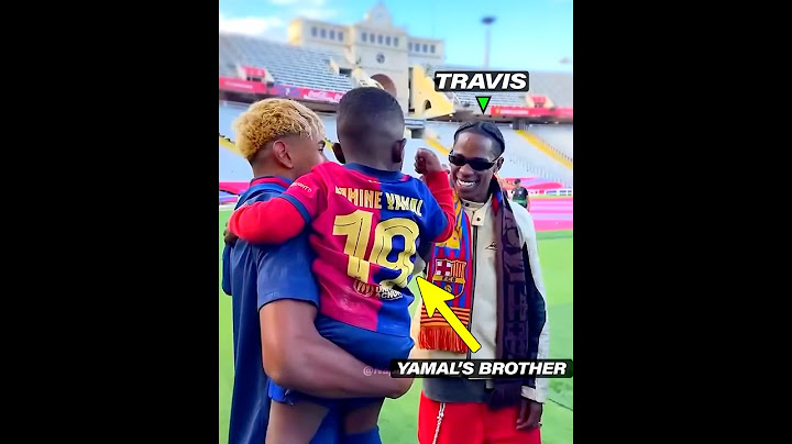 Lamine "Ryan" Yamal & Travis Scott 😍