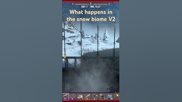 What happens in the snow biome V2 #7daystodieV2 #gaming #zombie