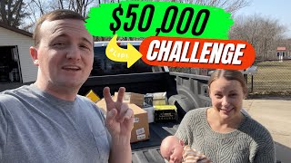 $50,000 Reselling Challenge  Watch us flip to $50K!