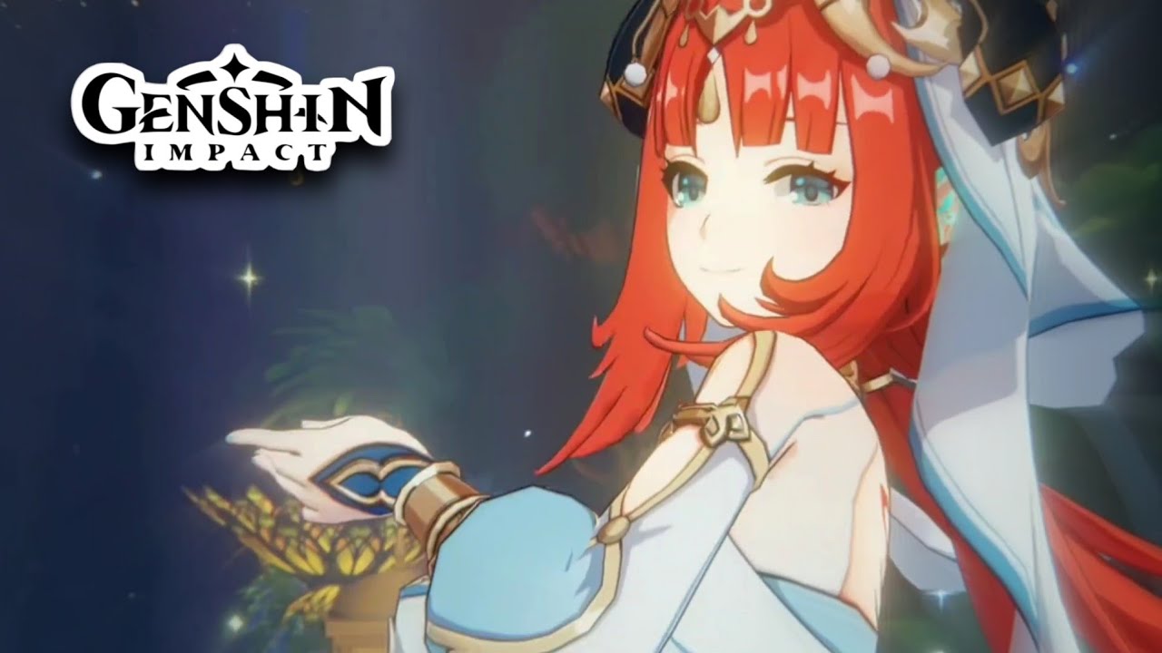 [JP Dub] Nilou's Dance in Sabzeruz Festival Ingame Cutscene Animation (Lumine Ver) || Mobile