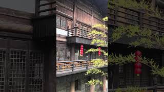 Hidden in the Bamboo Forest: ASMR Walking Through a Traditional Chinese Temple #natureasmr #rain