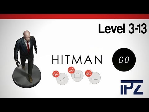HITMAN GO Level 3-13 (16 rounds plus Kill all enemies)
