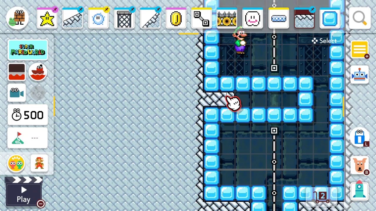 Super Mario Maker 2 Building A Level - YouTube