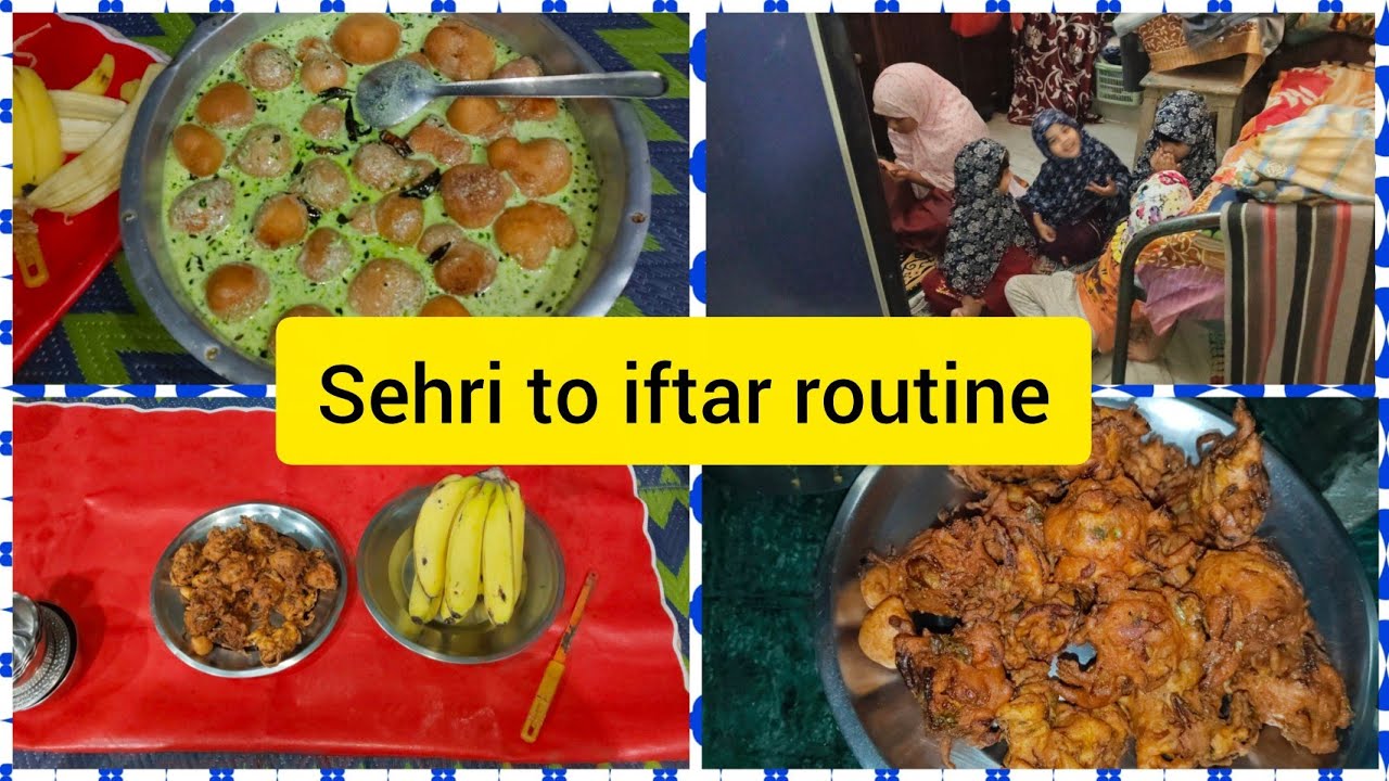 Sehri to iftar routine#shab e barat#familyvlog #hyderabadi #1ksubscriber #1000subscriber 