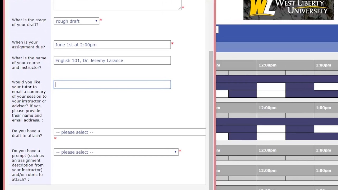How to utilize the Writing Center Website - YouTube