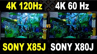 Sony X85J vs Sony X80J | 4K 60Hz vs 4K 120Hz TV | VA Panel vs IPS Panel TV | Sony X85J Review