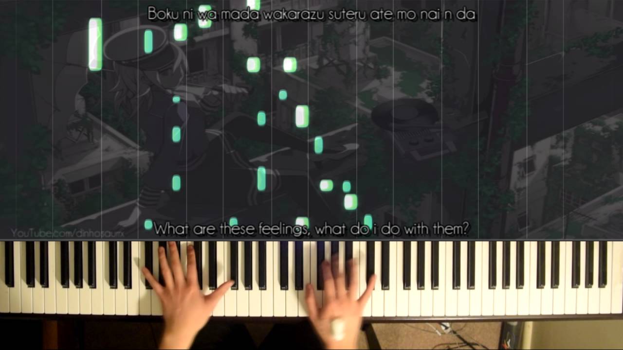 「Gumi」- Ama no Jaku/A Born Coward 天ノ弱 (piano) ~ // 164