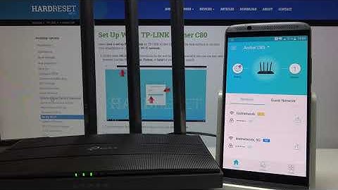 How to Change Wi-Fi SSID in TP-LINK Archer C80 using just your smartphone and Tether App