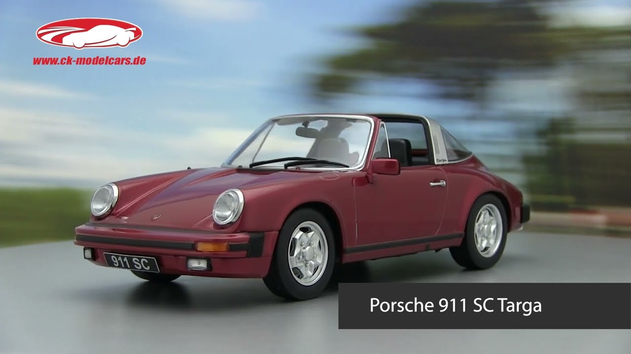 KK-Scale 1:18 Porsche 911 SC Targa year 1978 red metallic KK-Scale 1:18 Porsche 911 SC Targa year 1978 red metallic