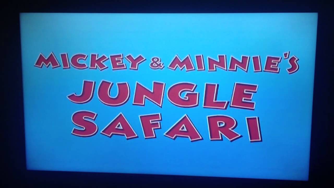 Mickey And Minnie S Jungle Safari By Christina M mickey and minnie s jungle safari by