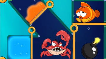 Save fish hard level gameplay | noob vs pro | android gameplay