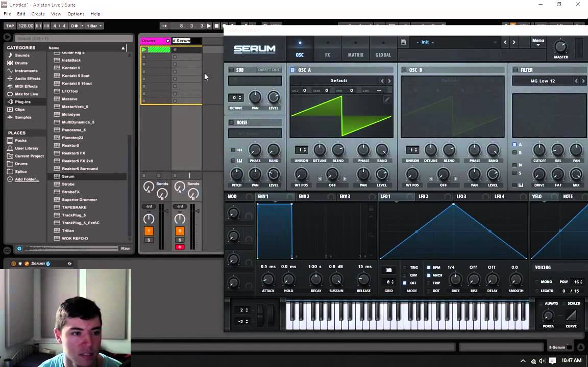 Make an EDM track from start to finish Part 1 Ableton Live - YouTube