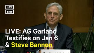 AG Merrick Garland Testifies Before Senate Judiciary Committee | LIVE
