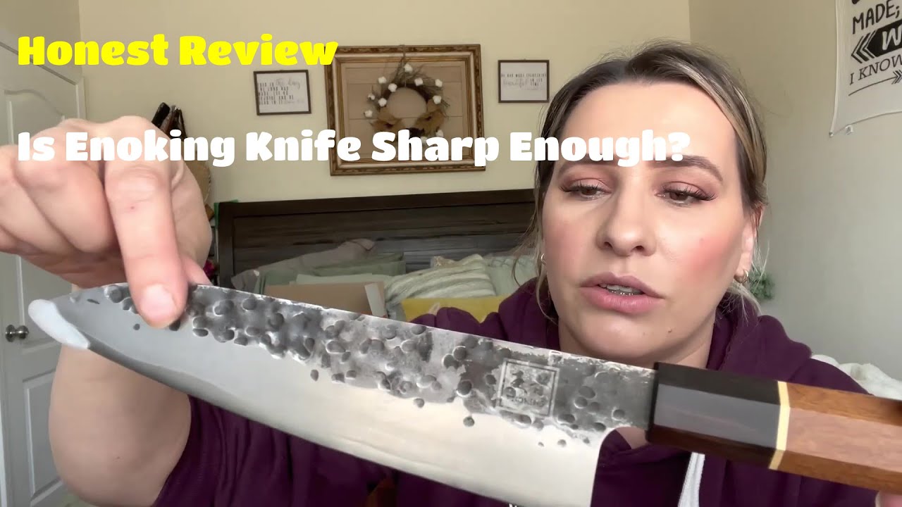 Enoking Japanese Chef Knife---Sharp and Easy 