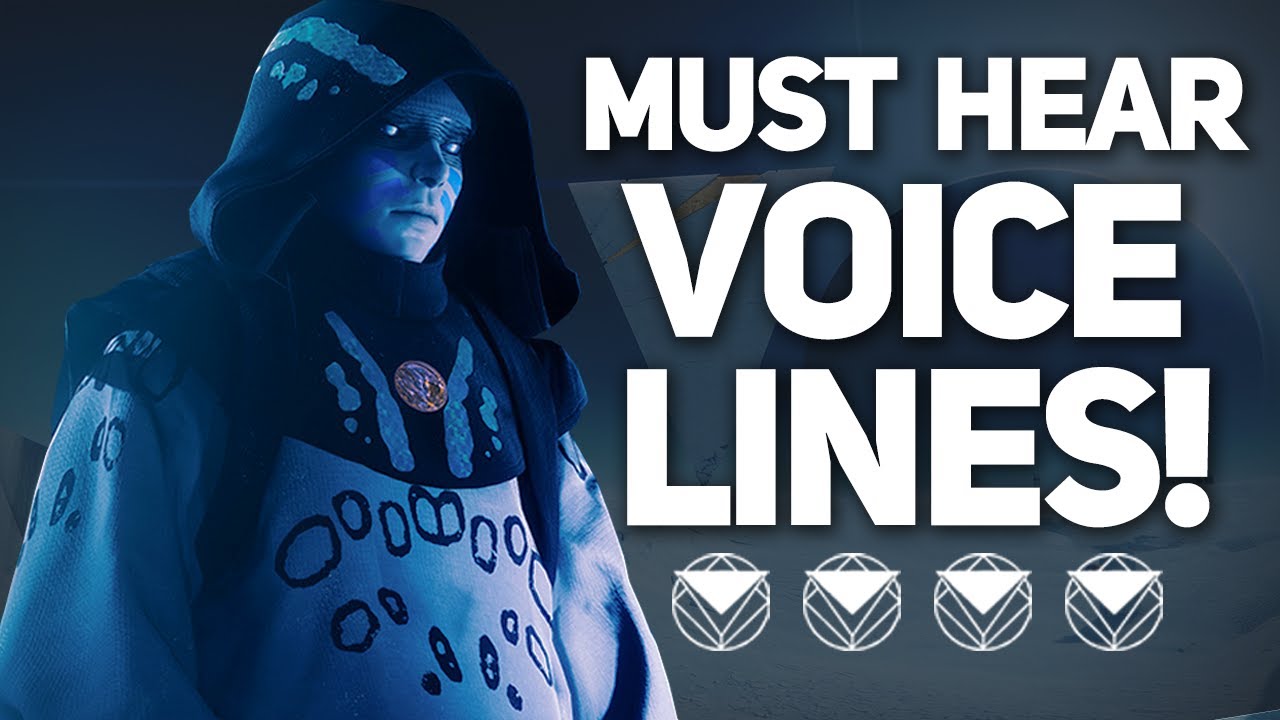 All New Reckoning Voice Lines from The Emissary of The Nine! (No Spoilers)