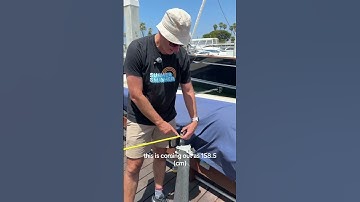 Simon Says: measuring spread of a sculling boat #rowing #rowingboat #measuringspread