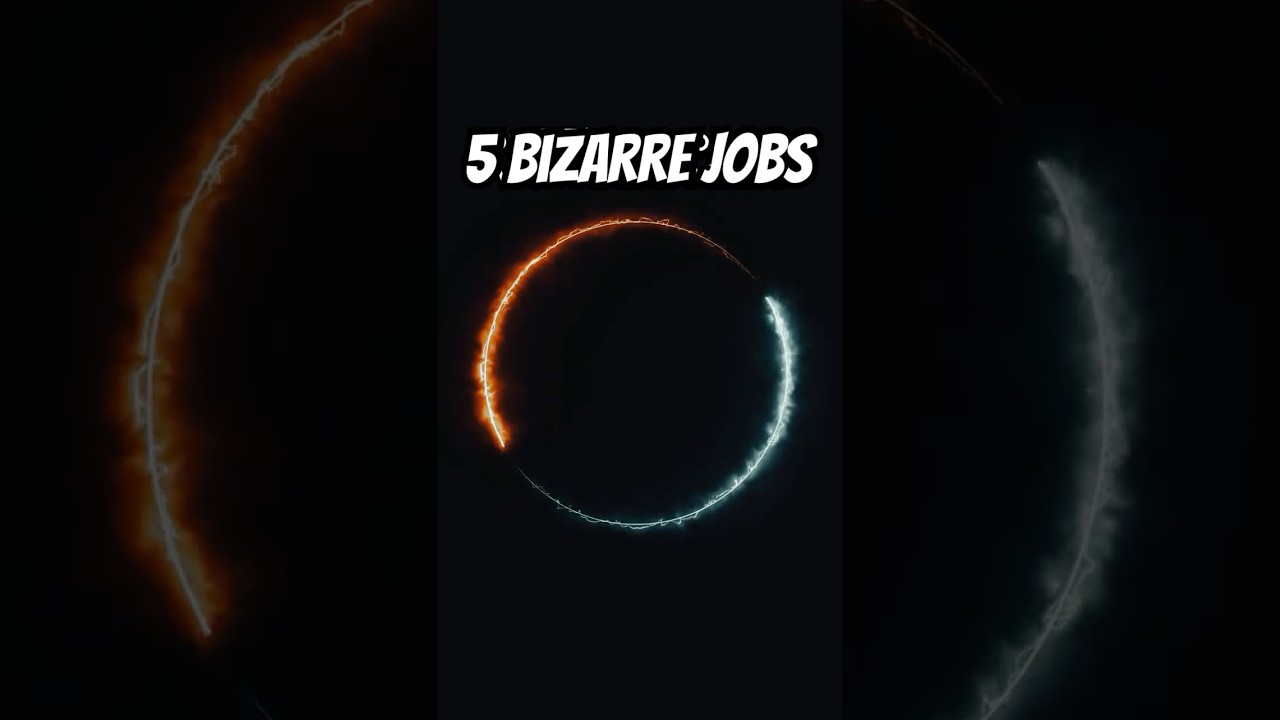 Top 5 Bizarre Jobs You Won’t Believe Exist!