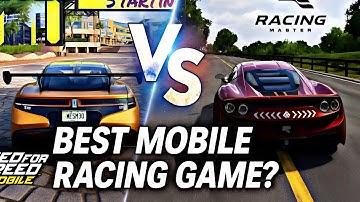 Racing Master vs Need for Speed Mobile | Ultimate Racing Game Showdown in 4K!