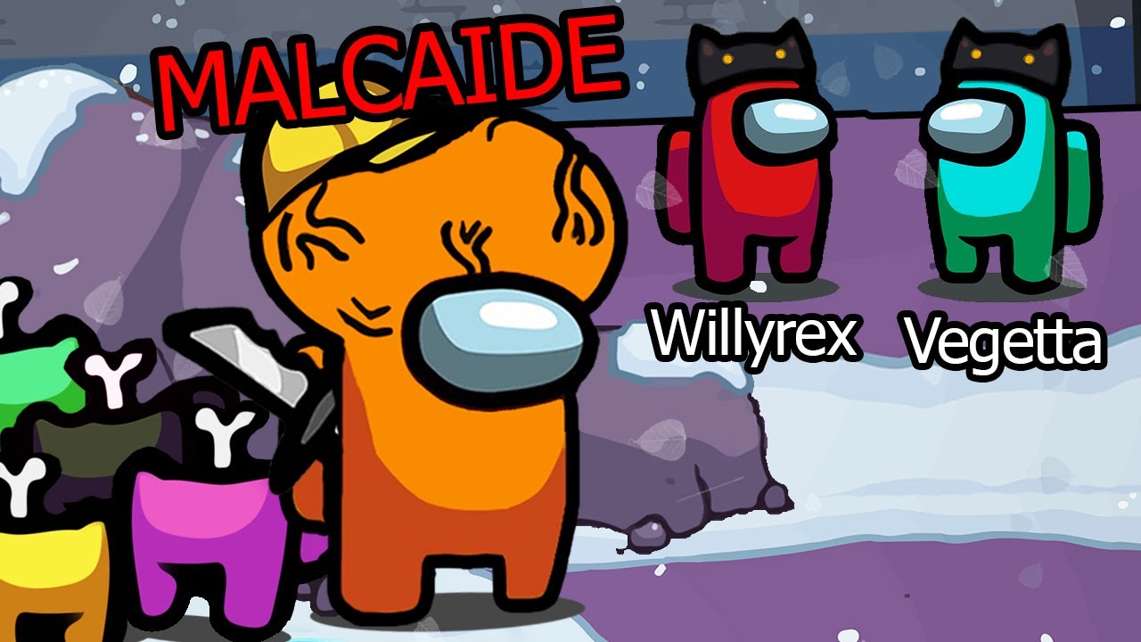 ¡MATANDO A WILLY Y VEGETTA EN LA MISMA RONDA! NADIE SOSPECHA | Malcaide Among Us