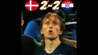 Emotional Penalties Ever | Croatia (Vs) Denmark | Full Penalties Shoot Out #Shorts