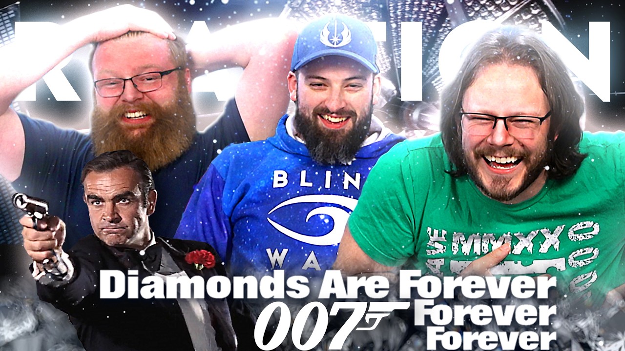 Diamonds Are Forever - MOVIE REACTION!! James Bond 007 #7