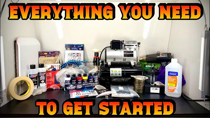 Essentials you need to start painting lures!