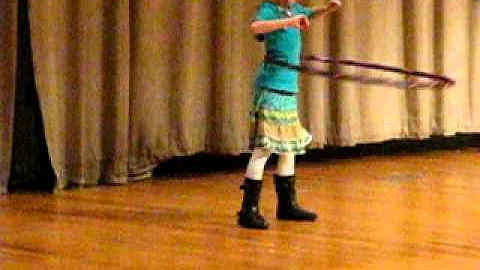 Gracie does her thing