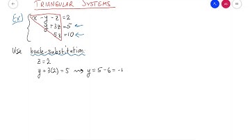 Triangular Systems