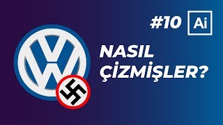 Volkswagen Logosunu Nasıl Çizmişler? - Adobe Illustrator Alıştırmaları