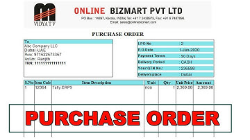 Purchase Order Customization