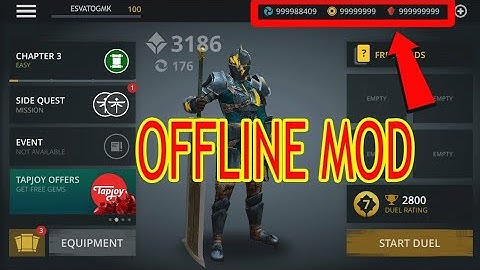 Shadow Fight 3 v1.19.2 Mod Apk Frozen Enemy No Root Para Android