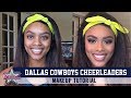 Makeup Tutorial From Dallas Cowboys Cheerleader | Dallas Cowboys 2020