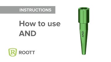 How to use AND digital implant analog