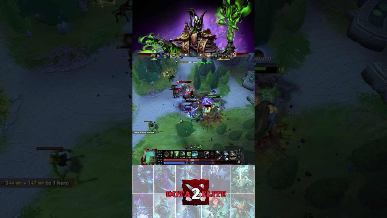 Рубик против команды Radiant! Ярость! 