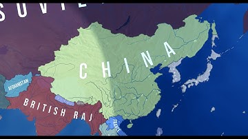 【Hoi4 Timelapse】China Owns Qing Territory [Historical]