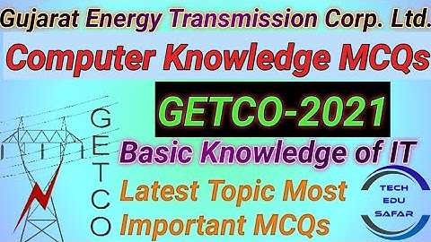 GETCO Exam Preparation||Computer Networking Mcq||Information Technology mcq||Latest topic Video