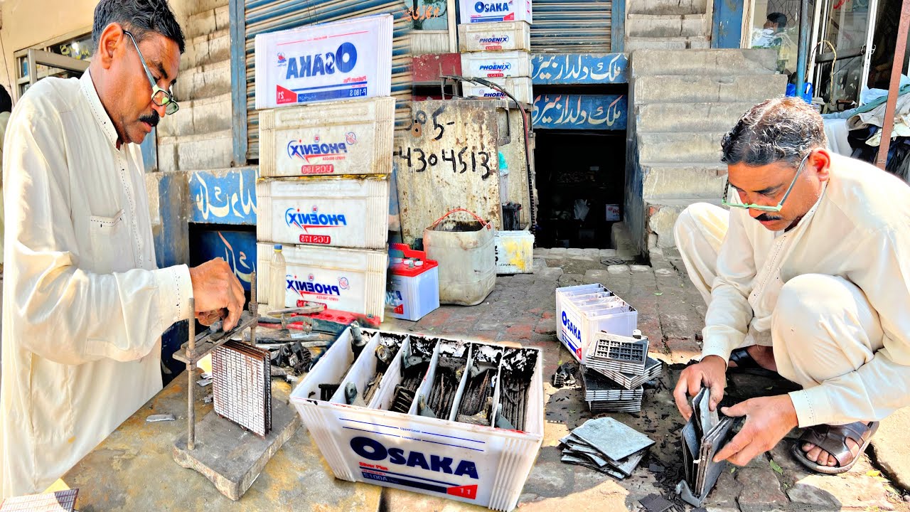 Amazing Restoration Technique Of An Old Lead Acid Battery Amazing